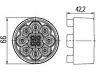 HELLA 2BA 009 001-411 indikatorius
DYX00-99536, 2 227 337 9, 80-862-013-00