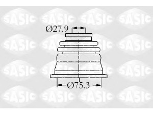 SASIC 4003470 gofruotoji membrana, kardaninis velenas 
 Ratų pavara -> Gofruotoji membrana
7701207566