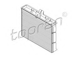 TOPRAN 700 680 filtras, salono oras 
 Techninės priežiūros dalys -> Techninės priežiūros intervalai
7701 064 237