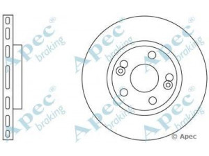 APEC braking DSK834 stabdžių diskas 
 Dviratė transporto priemonės -> Stabdžių sistema -> Stabdžių diskai / priedai
7700802231, 7700830283, 7701204305