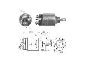 ERA 227264 solenoidinis jungiklis, starteris 
 Elektros įranga -> Starterio sistema -> Solenoidinis jungiklis