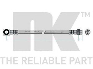 NK 852572 stabdžių žarnelė 
 Stabdžių sistema -> Stabdžių žarnelės
6922621, 93BB2282DD