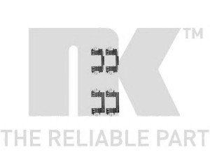 NK 79451757 priedų komplektas, diskinių stabdžių trinkelės 
 Stabdžių sistema -> Diskinis stabdys -> Stabdžių dalys/priedai