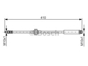 BOSCH 1 987 476 642 stabdžių žarnelė 
 Stabdžių sistema -> Stabdžių žarnelės
82407928, 82422142, 71736941, 82407928