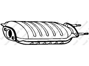 BOSAL 099-528 katalizatoriaus keitiklis 
 Išmetimo sistema -> Katalizatoriaus keitiklis
MB 906697, MD 167025