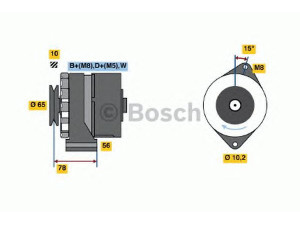 BOSCH 0 986 041 630 kintamosios srovės generatorius 
 Elektros įranga -> Kint. sr. generatorius/dalys -> Kintamosios srovės generatorius
036 903 027 D, 031 903 017 C, 031 903 023 B