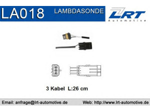 LRT LA018 adapteris, lambda jutiklis