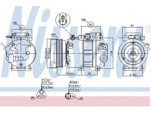 NISSENS 89293 kompresorius, oro kondicionierius 
 Oro kondicionavimas -> Kompresorius/dalys
977013K520, 977013K520