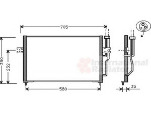 VAN WEZEL 59005086 kondensatorius, oro kondicionierius 
 Oro kondicionavimas -> Kondensatorius
MR146691, 30871579, CAB311B080