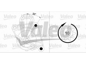 VALEO 455745 starteris 
 Elektros įranga -> Starterio sistema -> Starteris
4404221, 4506175, 7700104346, 7711134200