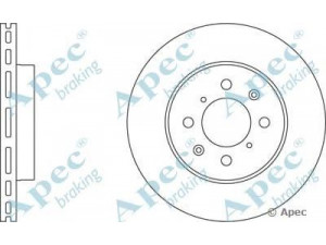 APEC braking DSK668 stabdžių diskas 
 Dviratė transporto priemonės -> Stabdžių sistema -> Stabdžių diskai / priedai
45251S5DA10, 45251S6DE10, 45251SK7000