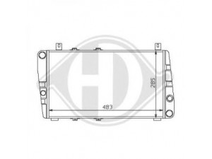 DIEDERICHS 8134101 radiatorius, variklio aušinimas 
 Aušinimo sistema -> Radiatorius/alyvos aušintuvas -> Radiatorius/dalys
113610500, 115610500, 115610502