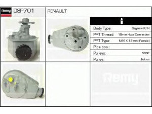 DELCO REMY DSP701 hidraulinis siurblys, vairo sistema 
 Vairavimas -> Vairo pavara/siurblys