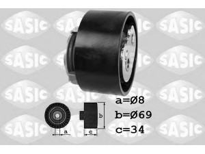 SASIC 1706031 įtempiklio skriemulys, paskirstymo diržas 
 Techninės priežiūros dalys -> Papildomas remontas
504010846, 504183759, 504010846