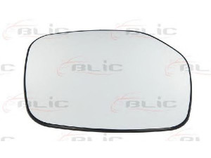 BLIC 6102-02-1225972 veidrodėlio stiklas, išorinis veidrodėlis 
 Kėbulas -> Keleivių kabina -> Veidrodėlis
00008151W3, 1608181280