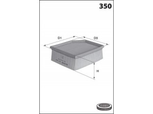 MECAFILTER ELP9401 oro filtras 
 Techninės priežiūros dalys -> Techninės priežiūros intervalai
6R0129620C, 6R0129620C