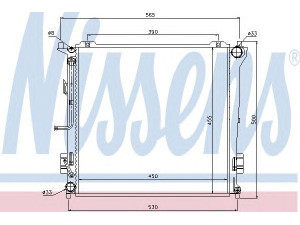 NISSENS 67078 radiatorius, variklio aušinimas 
 Aušinimo sistema -> Radiatorius/alyvos aušintuvas -> Radiatorius/dalys
25310-2H650, 253101H600AS