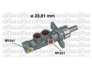 CIFAM 202-358 pagrindinis cilindras, stabdžiai 
 Stabdžių sistema -> Pagrindinis stabdžių cilindras
4601.F6, 4601.F6