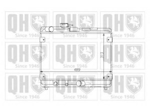 QUINTON HAZELL QER1661 radiatorius, variklio aušinimas
5 951 199, SE 022 117 002A, 5 951 199