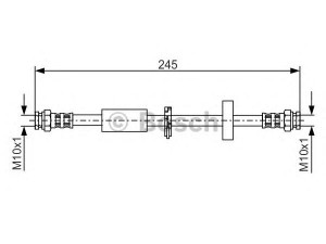 BOSCH 1 987 481 334 stabdžių žarnelė 
 Stabdžių sistema -> Stabdžių žarnelės
7670215