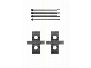 TRISCAN 8105 231591 priedų komplektas, diskinių stabdžių trinkelės 
 Stabdžių sistema -> Diskinis stabdys -> Stabdžių dalys/priedai