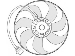 CTR 1209648 ventiliatorius, radiatoriaus 
 Aušinimo sistema -> Oro aušinimas
6X0959455F, 6X0959455F, 6X0959455F