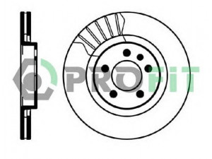 PROFIT 5010-0928 stabdžių diskas 
 Stabdžių sistema -> Diskinis stabdys -> Stabdžių diskas
1J0315301E, 1J0615301E, 1J0615301M
