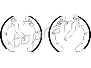 TOPRAN 103 289 stabdžių trinkelių komplektas 
 Techninės priežiūros dalys -> Papildomas remontas
251 698 531, 251 698 531L, 251 698 532B