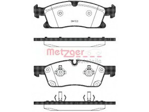 METZGER 1430.10 stabdžių trinkelių rinkinys, diskinis stabdys 
 Techninės priežiūros dalys -> Papildomas remontas
006 420 3820, 006 420 3920, 0 6805 2369AA