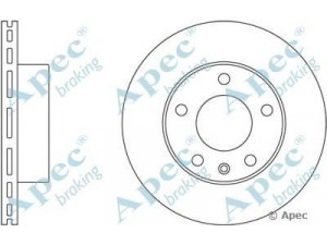 APEC braking DSK2447 stabdžių diskas 
 Stabdžių sistema -> Diskinis stabdys -> Stabdžių diskas
545110027