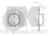 NK 311582 stabdžių diskas 
 Dviratė transporto priemonės -> Stabdžių sistema -> Stabdžių diskai / priedai
34116774875, 34116792219, 34116855006