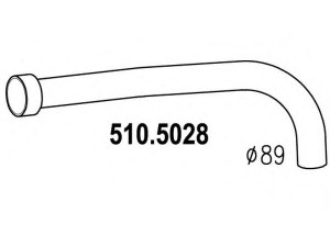 ASSO 510.5028 išleidimo kolektorius