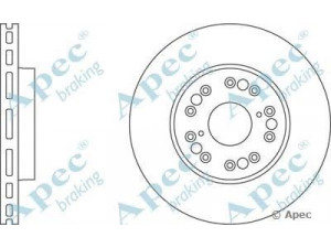 APEC braking DSK738 stabdžių diskas 
 Dviratė transporto priemonės -> Stabdžių sistema -> Stabdžių diskai / priedai
4351250040