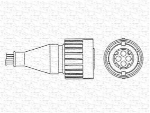 MAGNETI MARELLI 460000273010 lambda jutiklis 
 Elektros įranga -> Jutikliai
11 78 1720 860, 11 78 1721 125