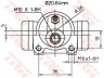 TRW BWF303 rato stabdžių cilindras 
 Stabdžių sistema -> Ratų cilindrai
0060809966, 60809966, 71737951