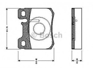 BOSCH 0 986 TB2 085 stabdžių trinkelių rinkinys, diskinis stabdys 
 Techninės priežiūros dalys -> Papildomas remontas
002 420 00 20, 002 420 01 20, 002 420 09 99