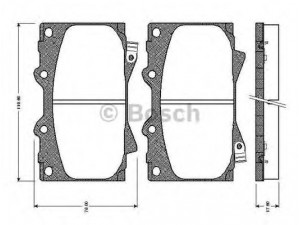 BOSCH 0 986 TB2 348 stabdžių trinkelių rinkinys, diskinis stabdys 
 Techninės priežiūros dalys -> Papildomas remontas
04465 60120, 04465 60140, 04465 60150