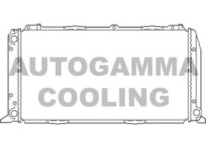 AUTOGAMMA 100041 radiatorius, variklio aušinimas 
 Aušinimo sistema -> Radiatorius/alyvos aušintuvas -> Radiatorius/dalys
811121253D, 811121253F, 893121253