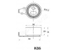 JAPANPARTS BE-K05 įtempiklis, paskirstymo diržas 
 Diržinė pavara -> Paskirstymo diržas/komplektas -> Dirželio įtempiklis (įtempimo blokas)
0K054-12700A