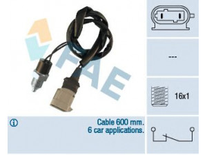 FAE 41230 jungiklis, atbulinės eigos žibintas 
 Elektros įranga -> Šviesų jungikliai/relės/valdymas -> Šviesų jungiklis/svirtis
77 00 786 831, 77 00 797 356