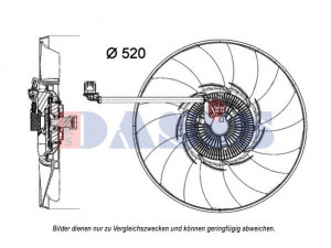AKS DASIS 028003N sankaba, radiatoriaus ventiliatorius 
 Aušinimo sistema -> Radiatoriaus ventiliatorius
BH428C617AB, LR022732