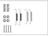 priedų komplektas, stovėjimo stabdžių trinkelės