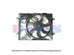 AKS DASIS 568060N ventiliatorius, radiatoriaus 
 Aušinimo sistema -> Oro aušinimas
253802H150