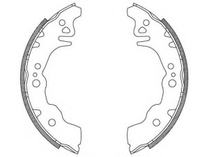 OPEN PARTS BSA2127.00 stabdžių trinkelių komplektas 
 Techninės priežiūros dalys -> Papildomas remontas
04495B1030, 04495B1030000, 04495B1140