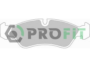 PROFIT 5000-0584 stabdžių trinkelių rinkinys, diskinis stabdys 
 Techninės priežiūros dalys -> Papildomas remontas
11046952012, 11046152, 11046952012