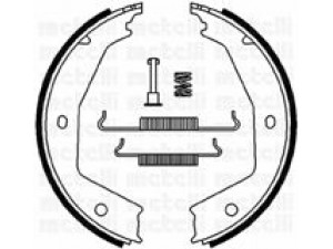 METELLI 53-0331K stabdžių trinkelių komplektas, stovėjimo stabdis 
 Stabdžių sistema -> Rankinis stabdys