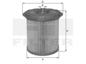 FIL FILTER MFE 1350 kuro filtras 
 Techninės priežiūros dalys -> Papildomas remontas
7 701 206 119