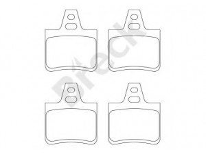 BRECK 20162 00 704 00 stabdžių trinkelių rinkinys, diskinis stabdys 
 Techninės priežiūros dalys -> Papildomas remontas
425183, 95654085, 95659642, 95666973