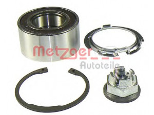 METZGER WM 155.80 rato guolio komplektas 
 Ašies montavimas/vairavimo mechanizmas/ratai -> Rato stebulė/montavimas -> Rato guolis
6001 547 686