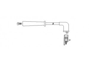 BREMI 774/71 uždegimo laidas 
 Kibirkšties / kaitinamasis uždegimas -> Uždegimo laidai/jungtys
33730-51G10